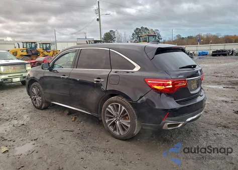 2019 Acura Mdx Technology из США, поврежденный, VIN 5J8YD3H57KL011671